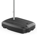 ViCoopZim パラソル 60Lベース ガーデンパラソル 大型 風に強い 270/300cm 二層式 ベランダ ハンギングパラソル UVカット 撥水 角度調整 パラソルカバー付き モダン ガーデンパラソルセット 庭・屋