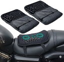 ANAMI バイクシートクッション ゲルクッション ゲルシートカバー メッシュシートカバー 四季通用 通気 衝撃吸収 人間工学 断熱 日焼け止め 濡れ防止 換気 バイク シートカバー スクーター用