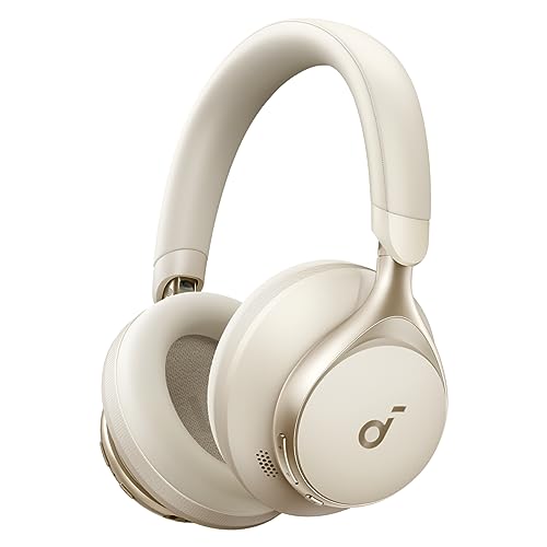 Anker Soundcore Space One (Bluetooth 5.3 ワイヤレス ヘッドホン)【ウルトラノイズキャンセリング2.0 / 最大55時間音楽再生 / LDAC/ハイレゾ対応 (ワイヤレス/有線) / マルチポイント対応/外音取り込み/マ