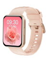 RUIMEN スマートウォッチ iPhone アンドロイド 対応 通話機能付き Smart Watch 1.85インチ大画面 レディース メンズ 腕時計 100+種類運動モード ゲーム 生理周期管理 Gmail/着信&メッセージ通知 スマ