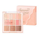 Dasique 「公式」デイジーク #23 Summer Coral サマーコーラル 9色アイシャドウパレット/アイシャドウ/涙袋メーカー/アイシャドウパレット