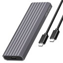 HIKSEMI M.2 SSD 外付けケース M2 SSD ケース NVME/PCIE SSD ケース USB3.2 Gen2接続 10Gbps高速転送 UAS...