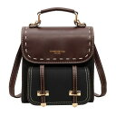 NIELHYUN ミニ リュック ショルダーバッグ レディース 小さめ 可愛い リュックサック バックパック レトロ アンティーク 3way 手提げ 斜め掛け バッグ ハンドバッグ 軽量 通勤 通学 ショルダー