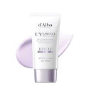 ダルバ(d'Alba) トーンアップ UVエッセンス サンクリーム - SPF50+/PA++++ 化粧下地 日焼け止め 美容液 汗と水に強い ウォータープルーフ イージーウォッシャブル 一度に落とせる ファンデフリー