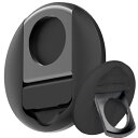 GYOKUYU MagSafeスマホスタンド頑丈 強力磁石 FOR iPhone 16 Pro/iPhone 16/ iPhone 15/iPhone 14 MagSafe 指輪リング for iPhone シリーズ マグネット対応 頑丈 PC+鋼+亜鉛合金 アクセサリー