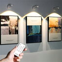 2個 壁用ピクチャーライト 2000mAh充電式電池式額縁ライトおしゃれ 3色 人感 センサーライト LEDデスクライト 間接照明 室内 USB充電式 調光可能 センサー照明 リモコン付き 工事不要 省エネ ス