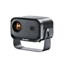 【360°回転可能】Sovboi プロジェクター 天井投影 家庭用 25000LM 1080P 自動台形補正 電動フォーカス 双方向ブルートゥース5.3 WIF...