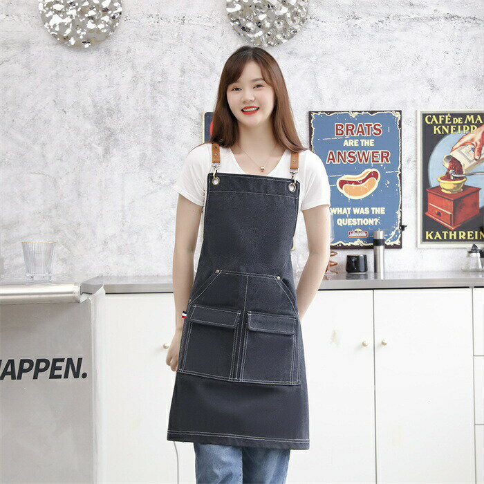 【期間限定10%OFFクーポン】エプロン 首掛け シワ防止 汚れにくい シンプル エプロン 5色 無地 大容量ポケット 保育園 保育士 黒 中学校 料理教室用 女性用 男性用 ワークエプロン メンズ レデイース カフェエプロン おしゃれ ワークエプロン