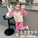 【GW限定10%OFF】子供 トップス パンツ 韓国子供服 セットアップ キッズ 長袖 女の子 子ども服 綿 春秋 上下セット キッズ ジュニア服 2点セット ...
