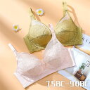 【スーパーSALE 10%OFF】ブラジャー ノンワイヤー ブラ 小さくを見せるブラ 花柄 着痩せ 痛くないブラ 脇高 脇肉 除菌 健康ブラ 単品ブラ 大きサイズ 通気性の良い 軽い 美胸 女性 ソフトブラ 盛れる 20代30代40代50代 可愛い レディース(4)