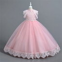 【GW限定10%OFF】子供ドレス キッズドレス 女の子 子供ワンピース 結婚式 ピアノ発表会 高級豪華ドレス ジュニアドレス 七五三 ドレス 子供 花柄 90...