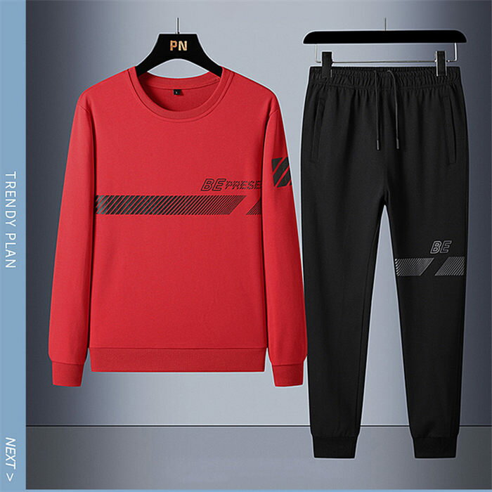 【期間限定！10%OFF発行中】セットアップ メンズ 上下セット スウェット 長袖 トップス+ズボン 2点セット 春 夏 秋 ルームウェア 部屋着 ゆったり おしゃれ 大きいサイズ 韓国ファンション メンズファンション スポーツウエア 20代30代40代50代 通学 通勤