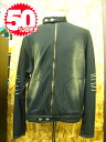 【1万円以上で送料無料】50%OFF cream graphics sweat jacket black【L】JK-1405