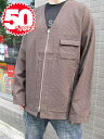 metropia tk jacket brown 【xl】