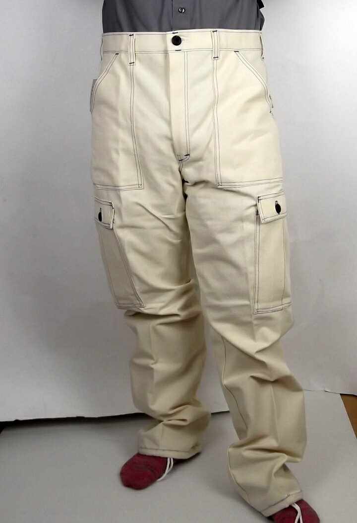 ≪一万円以上で送料無料≫ 【GUNG-HO DILLO】 6－POCKET　BELLOW　FATIGUE　TROUSER　DILLO NAME　【36】【u】