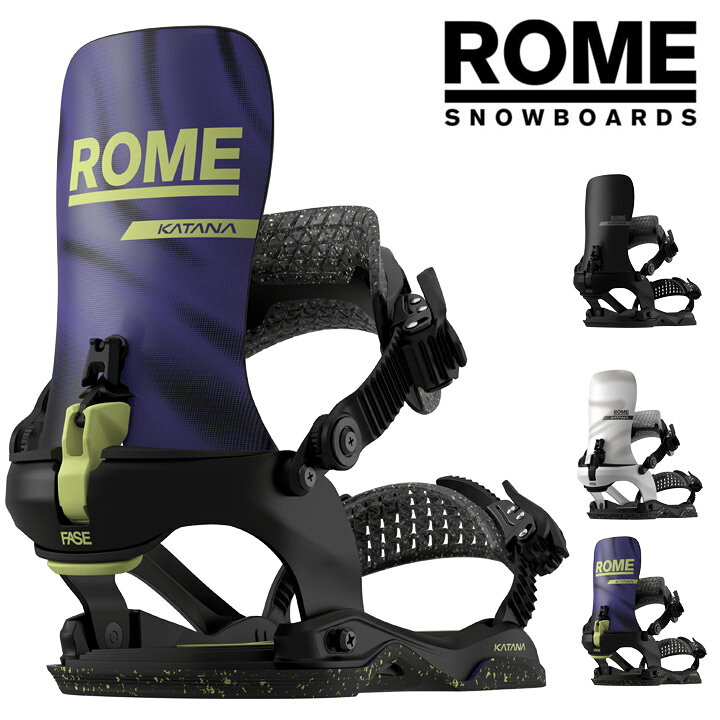 年式:2026-2027年モデル ブランド：ROME ローム モデル：KATANA AW FASE カタナ フェイズ カラー：画像参照 サイズ：S(23.0cm-25.0cm),M/L(25.5cm-28.0cm),L/XL(28.5cm-30.5cm) ※サイズはメーカーカタログに基づいて掲載しています DISK： ※取付可否は事前ご自身のボードのインサートホールを確認下さい 注意事項：カタログ画像に関して、カラー・デザイン・仕様等は予告なく変更になる場合がございますので予めご了承下さい。 撮影環境・PC環境等によって画像の色が若干違う事がございます。) メーカー希望小売価格はメーカーカタログに基づいて掲載しています
