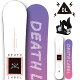 20-21 DEATH LABEL fX[x FLOWER fB[X 2_ Zbg BINDING oCfBO Og p[N Wu  SNOWBOARD Xm[{[h ...