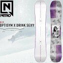 22-23 NITRO ナイトロ OPTISYM X DRINK SEXY オプティシム ドリンクセクシー JAPAN 送料無料 メンズ MENS 男性用 レディース LADYS 女性用 予約