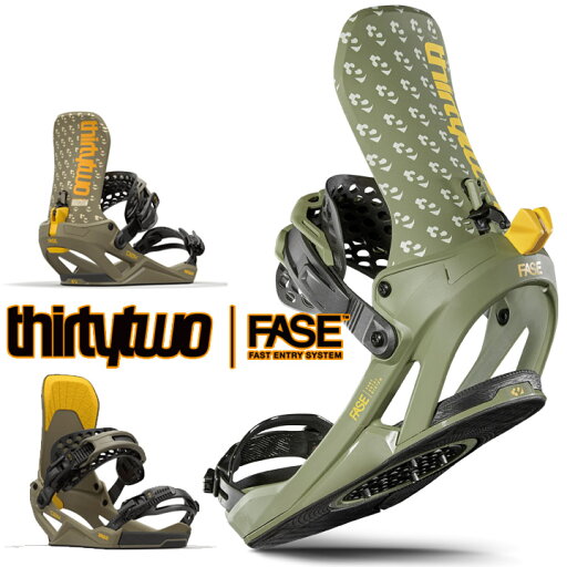 予約 25-26 thirtytwo サーティーツー T32M FASE フェイズ BRADSHAW ビンディング 送料無料 予約 25-26 thirtytwo サーティーツー T32M FASE フェイズ BRADSHAW ビンディング 送料無料