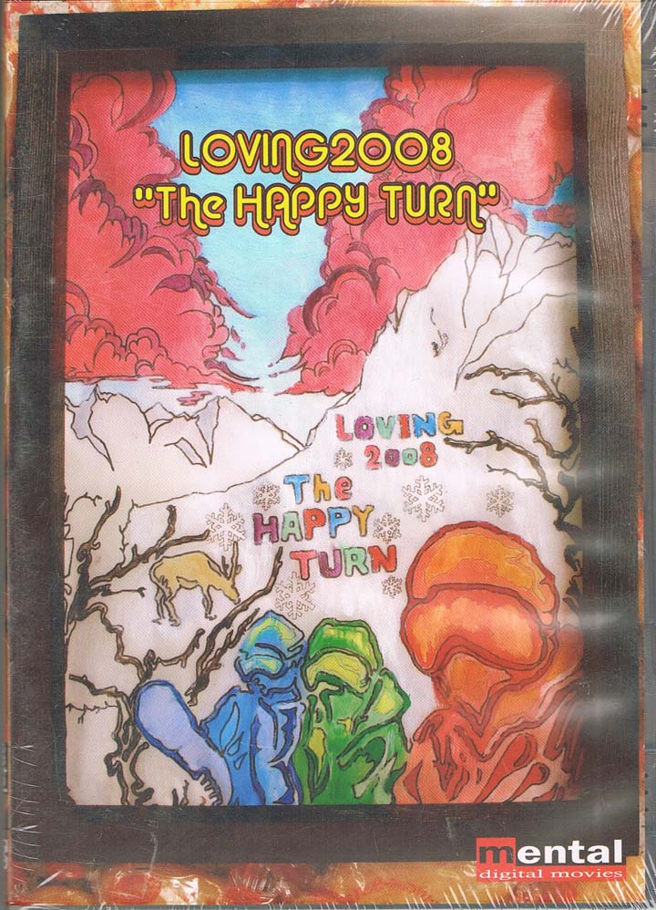 ≪30%OFF≫≪1万円以上の購入で送料無料≫SNOWBOARD DVD【LOVING 2008 / THE HAPPY TURN】MENTAL DIGITAL MOVIES