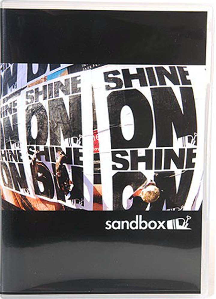 ≪30%OFF≫≪1万円以上の購入で送料無料≫SNOWBOARD DVD【SHINE ON】SANDBOX