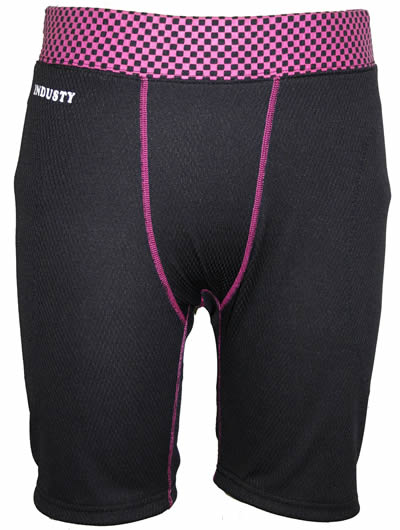 《1万円以上で送料無料》《1万円以上で送料無料》INDUSTY EXTRA CHECKER PANTS【XS/S】 Black/Pink((ウエア)のみ)