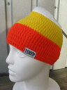 neff beanie white/yellow/orange