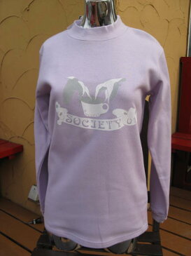 SOCIETY SECOND LAYER Girls Base Top L/S L-PURPLE 【M】