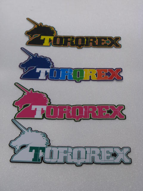 ≪一万円以上で送料無料≫TORQREX SNOWBOARD STICKER LOGO1 【BLK/M ...