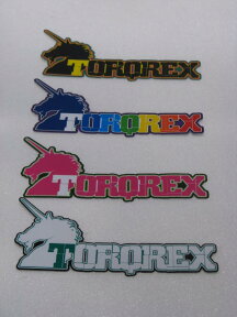 ≪一万円以上で送料無料≫TORQREX SNOWBOARD STICKER LOGO2 【BLK/MULTI/PINK/WHT】