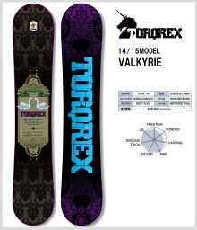 【30%OFF】【送料無料】14-15 SNOWBOARD TORQREX VALKYRIE 【140/142.5】【smtb-f】