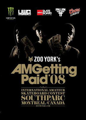 《1万円以上で送料無料》SKATEBOARD DVD "ZOO YORK'S AM Getting Pald'08"