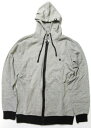 ≪20%OFF≫≪一万円以上で送料無料≫FALLEN ZIP HOODY SANCTION  S.GREY