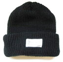 ꖜ~ȏőEAZYM!SS NC KNIT HAT yFz BLACK