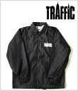 ꖜ~ȏ̍wőTRAFFIC MAHAATTAN BREAST LOGO WINDBREAKER yBLACKzyMz