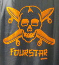 ≪1万円以上で送料無料≫【20% OFF】FOUR STAR DRESSEN PIRATE S/S TEE 【BLACK】【M】4S14S007