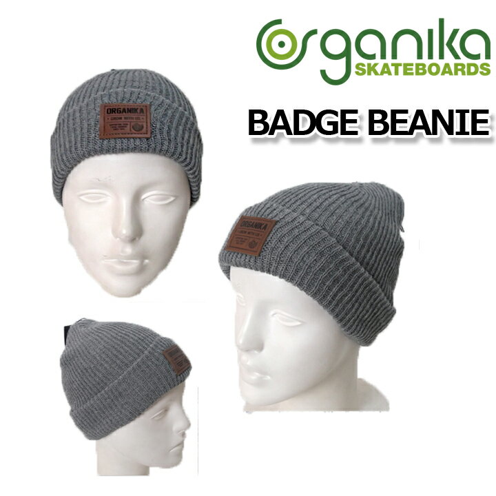 ≪一万円以上購入で送料無料≫BADGE BEANIEOB-2