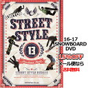 STREET STYLE13 Xg[gX^C13 POTENTIAL FILM |eVtB 16-17 SNOWBOARD DVD