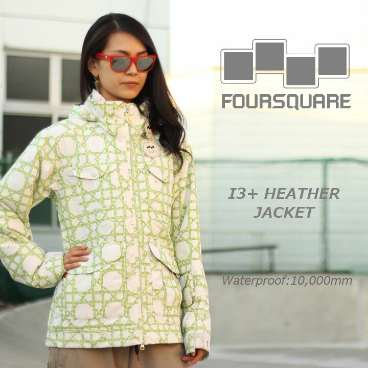 FOURSQUARE フォースクエア WMN I3+ HEATHER ウーマンズへザージャケット 60％OFF