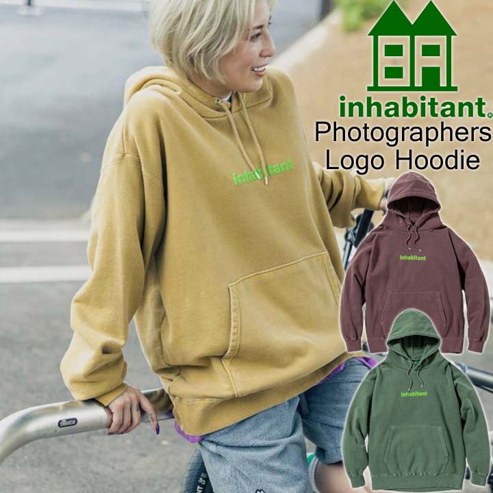 INHABITANT インハビタント Photographers Logo Hoodie ISM23KT11 送料無料 メンズ MENS