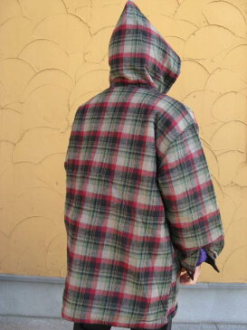 PERNICCI reversible down jacket red/gray/green L