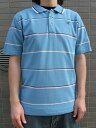 Special Sale!! 20%OFF!! 08 UNCONSCIOUS S/S Polo shirt BLUE yLz