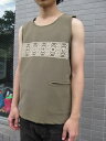 ★Special Sale!! 20%OFF!!★ wisdom tank top khaki m