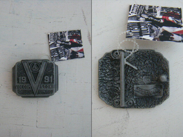 2010 HOLODAY VOLCOM《ボルコム》1991 Belt Buckle【PEW】D7131002