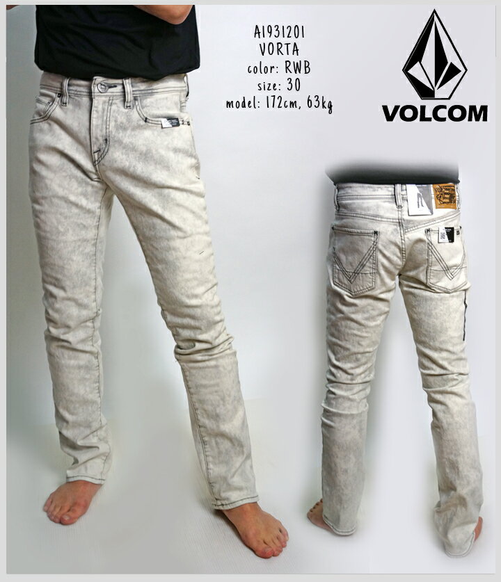 《送料無料》即発送!【VOLCOM】VORTA【RWB】【30】A1931201【u】