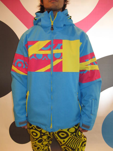 【09-10】 Newtype★ NTJ X1.ZAHN JACKET LTD CYAN 【M/L】