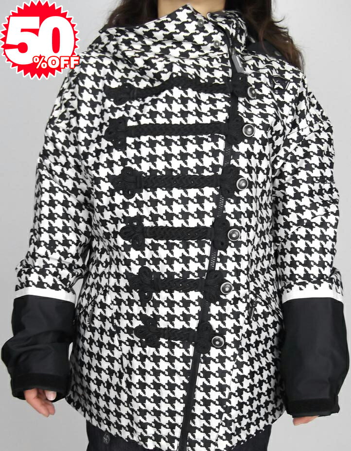 セッションズ ≪送料無料≫2011-SNOW WEAR 『SESSIONS』 TD Battle Houndstooth Jacket 013/HOUNDSTOOTH 【S】203512