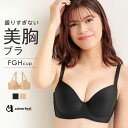 【30%OFFクーポン】ブラジャー 大きいサイズ 美胸ブラ 単品ブラジャー (FGHカップ)(下着 レディース ブラ シームレス…