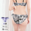 【バーゲン 特別価格】アドミレフラワー プレーンショーツ (下着 レディース 女性 パンティ レースフリル リボン ランジェリー セクシーショーツ かわいい ストレッチレース 勝負下着 花柄 スタンダードショーツ 透け感)【メール便可】