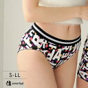 【バーゲン 特別価格】スタンダードショーツ レディース タイニーフラワー ロゴ プレーンショーツ(下着 女性 パンツ ショーツ カップル お揃い カジュアル かわいい パンティ パンティー 単品 インナー ペアパンツ ペア 可愛い ぱんつ ロゴ 総柄 レディースショーツ インナ